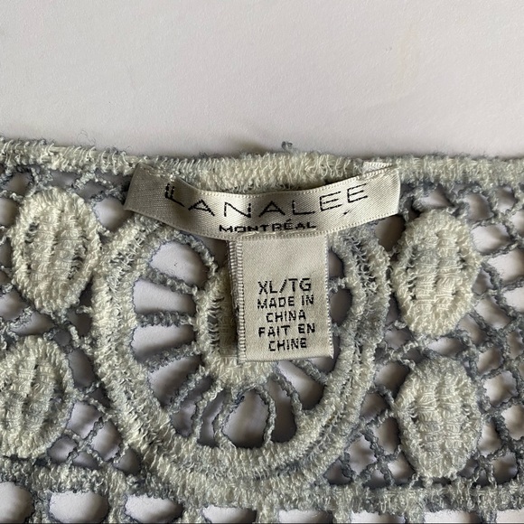 Lace Ombré Open front top by Lana Lee XL - Picture 8 of 8